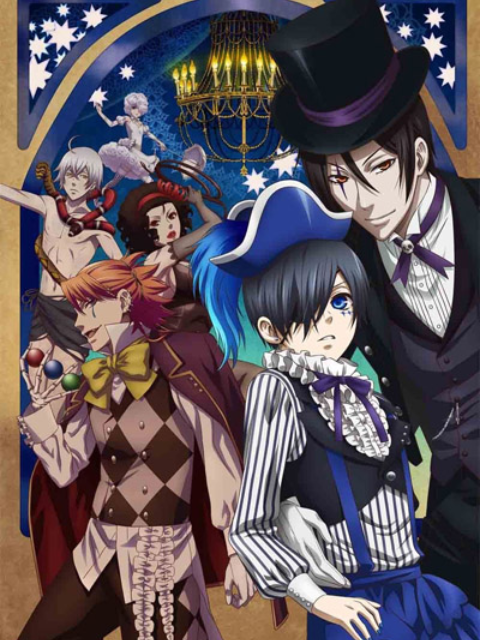 Black Butler Book of Circus 02 eng dub - BiliBili