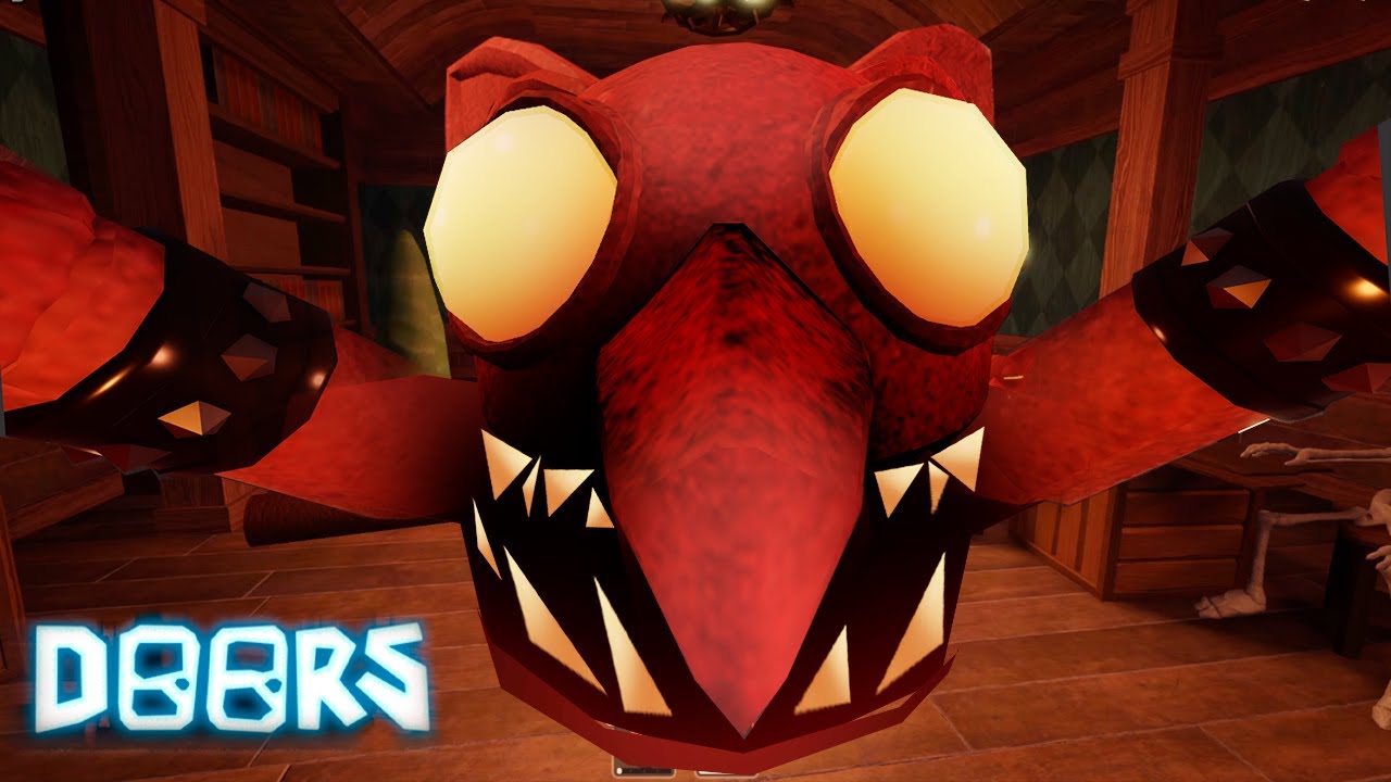 DOORS: All CRUCIFIX uses + All New Monsters Jumpscares - Hotel Update  Roblox 