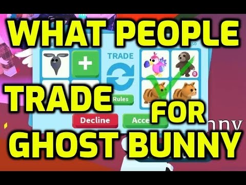 Bunny, Trade Roblox Adopt Me Items