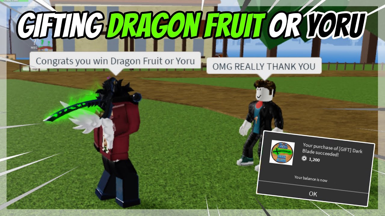 Roblox Bloxfruit Dragon Fruit, Video Gaming, Gaming Accessories