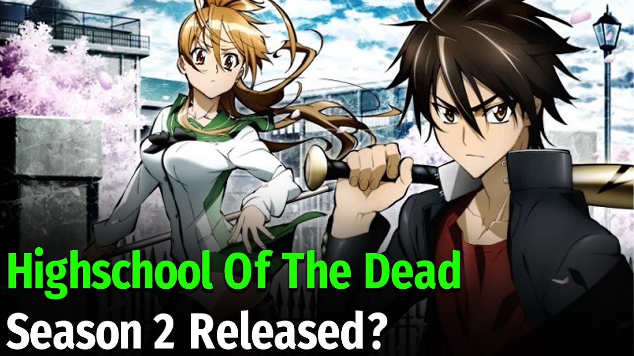 Highschool of the Dead SEASON 2 - The death of Tajima and Asami Nakaoka 