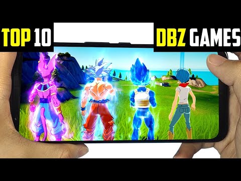 10 Best DRAGON BALL Games for Android & iOS (NO EMULATOR) OFFLINE