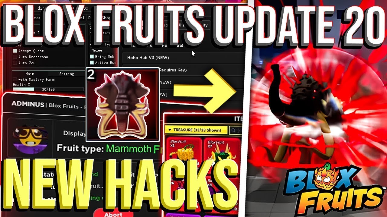 BLOX FRUITS Script Pastebin 2023 UPDATE 20 AUTO FARM, DF MASTERY