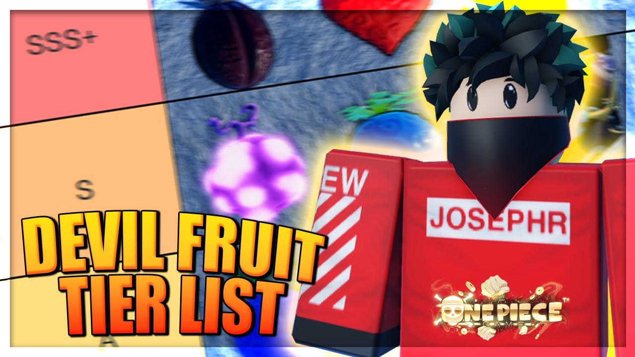 UPDATED! FULL AOPG DEVIL FRUIT TIER LIST! (A One Piece Game) 