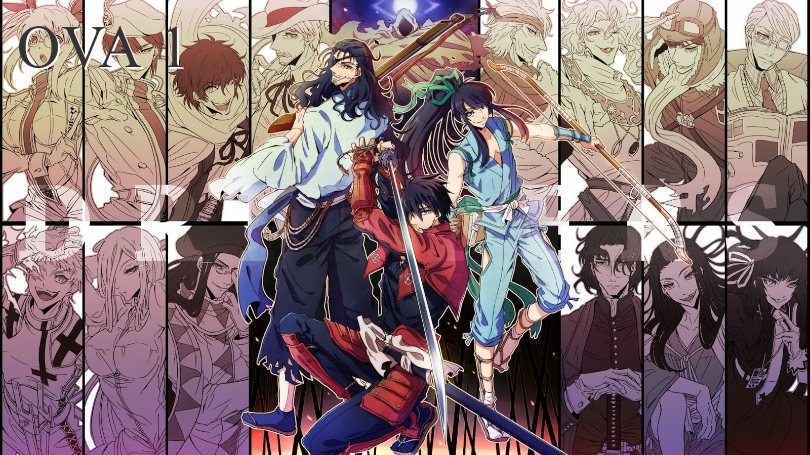 Drifters Anime Series + 2 Ovas Dual Audio English/Japanese with English  Subs