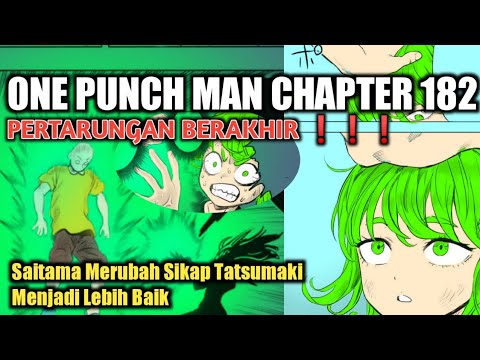 Tatsumaki Discovers Saitama's Secret and Falls For Him - One Punch Man  Chapter 182 