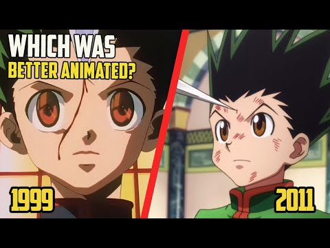 Hunter x Hunter - 1999 vs 2011 (Gon vs Hanzo) - BiliBili