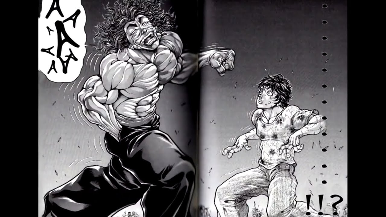 BAKI HANMA VS YUJIRO HANMA luta completa [BAKI HANMA 2 temporada