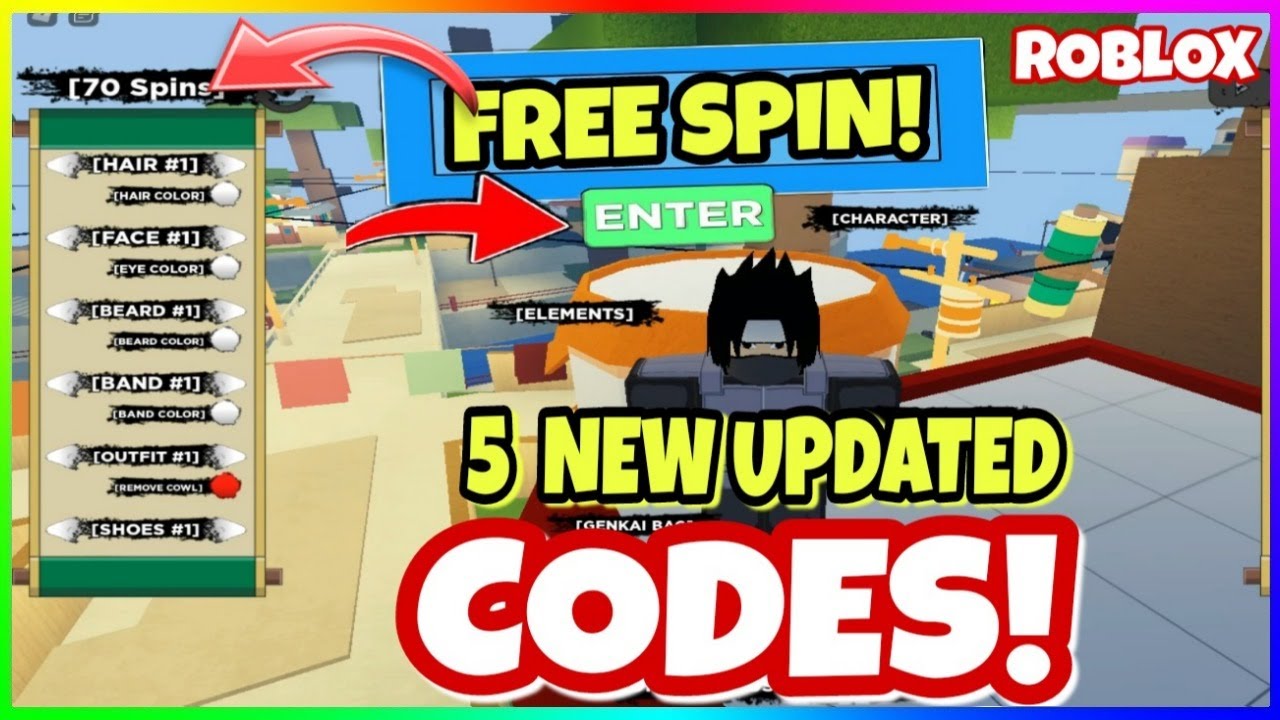 300 SPIN CODES) NEW SHINDO LIFE CODES FOR AUGUST 2021 