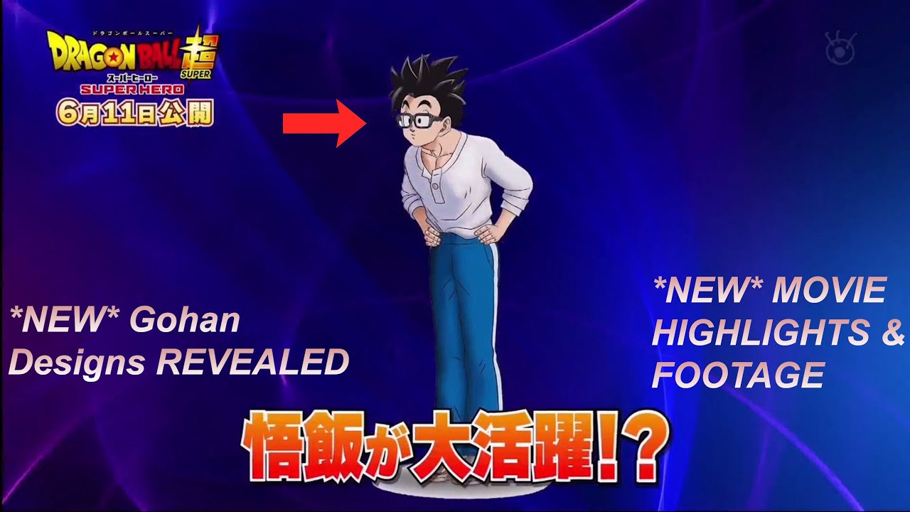 REVELADA A ORIGEM DA NOVA TRANSFORMAÇÃO DE GOHAN NO NOVO FILME DRAGON BALL  SUPER: SUPER HERO - BiliBili