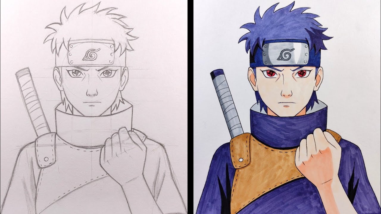 Speed Drawing : Shisui Uchiha (Naruto Shippuden) 