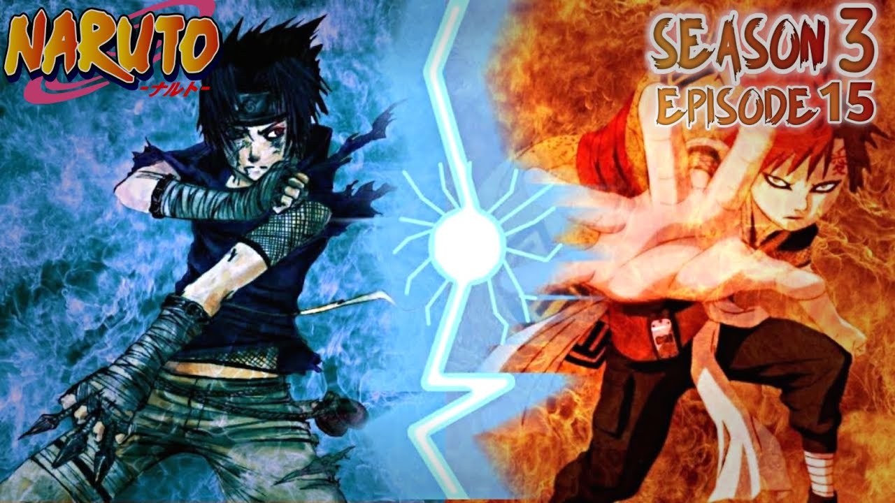 Naruto VS Gaara Full Fight HD - BiliBili