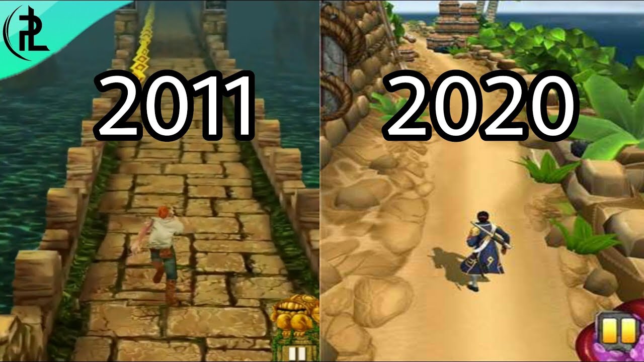 Evolution of Temple Run Games 2011-2021 