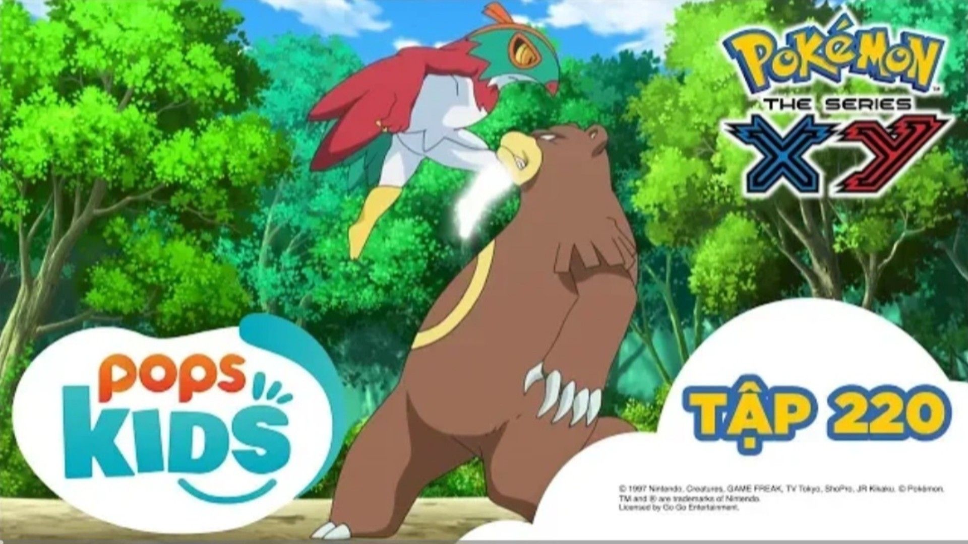 [S17 XY] Pokémon Tập 220 - Nhà Vô Địch Của Rừng Xanh! Gặp Gỡ Ruchaburu ...