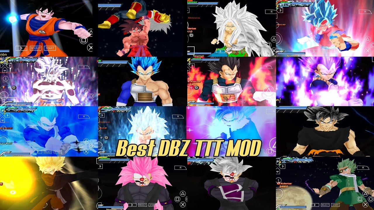 NEW Dragon Ball Super The Breakers PPSSPP DBZ TTT MOD BT3 ISO With  Permanent Menu! - BiliBili