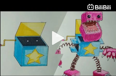 How To Draw Boxy Boo - Project: Playtime  Easy Step By Step Drawing  Tutorial 