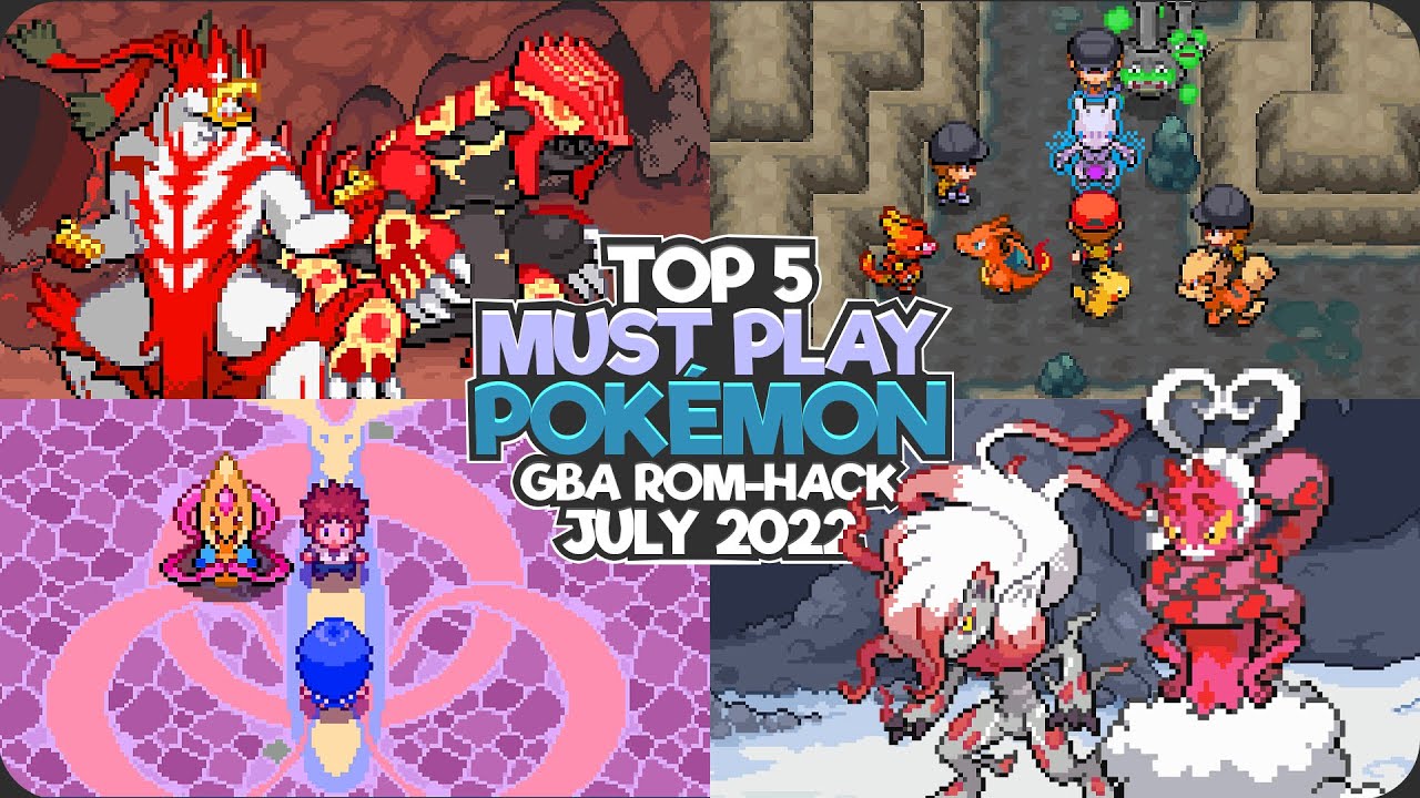 Top 3 pokemon gba rom hack 2021 with roaming pokemon