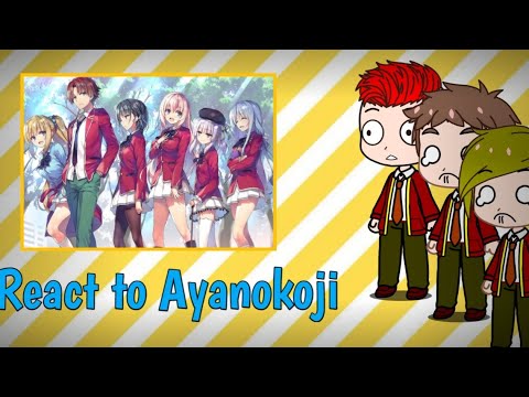 Classroom Of The Elite react to Ayanakoji Gacha club SPOILERS 