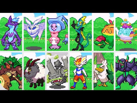 Pokemon Sword And Shield GBA (English Update) Galar Region, Gigantamax,  Hisuian Forms, Mega Evo - BiliBili