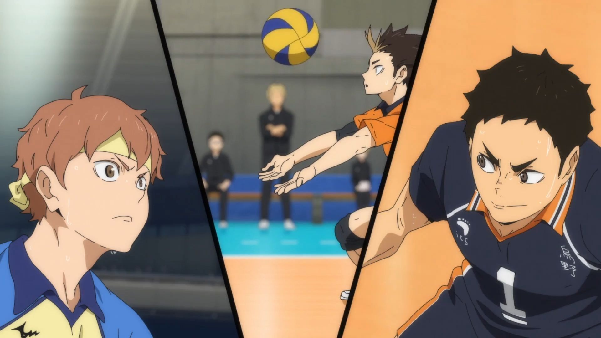 haikyuu s1 eng dub ep 14 - BiliBili