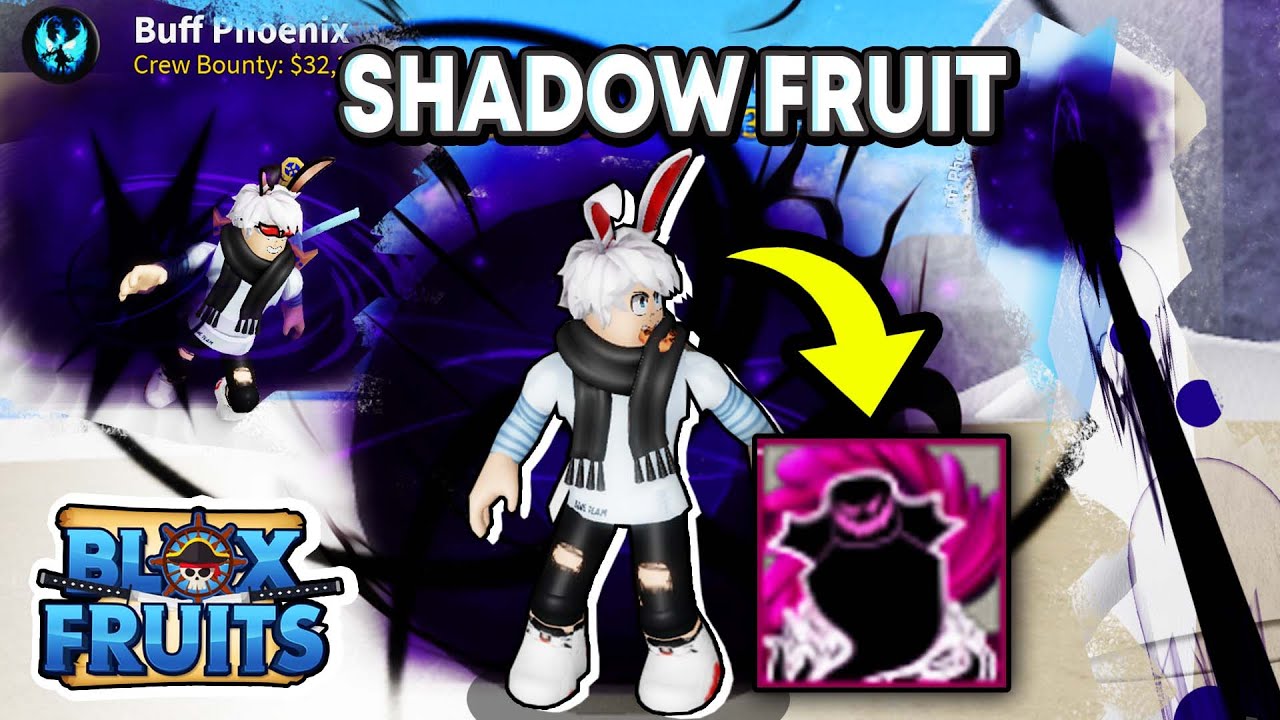 SHADOW FRUIT IS THE BEST FRUIT IN BLOX FRUITS UPDATE 16