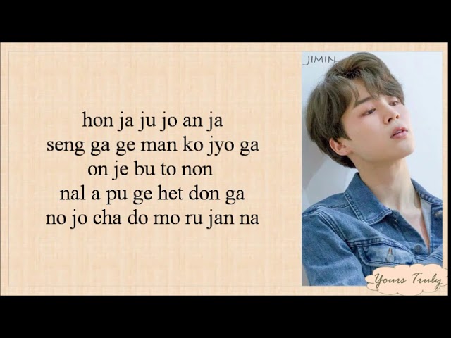 PROMISE (TRADUÇÃO) - Jimin (BTS) 