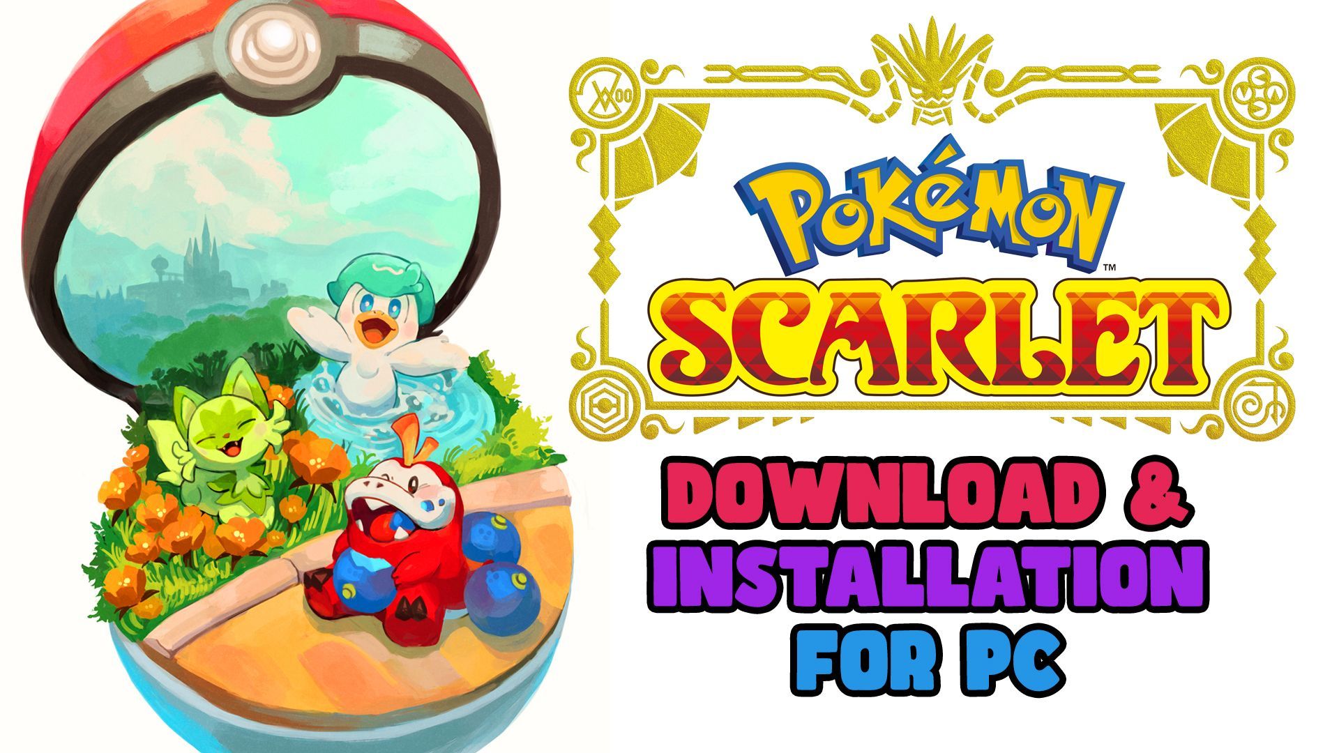 How to Download Yuzu Emulator for Pokémon Scarlet The Teal Mask DLC on PC  (XCI) - BiliBili