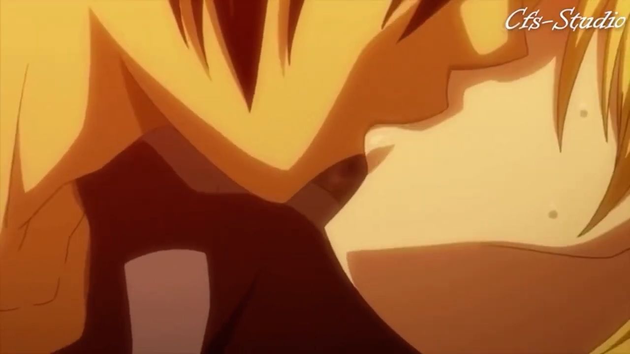 anime kiss, Besos de anime, RASMUSTEIN