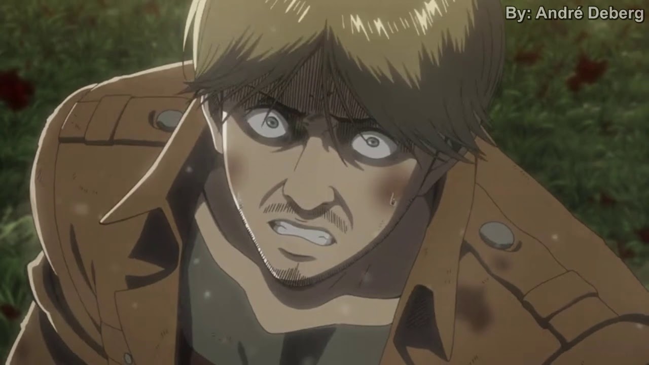 A Primeira aparição do Titan Bestial em Shingeki no Kyojin (Attack on