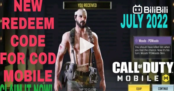 COD Mobile Redeem Codes For July 2021