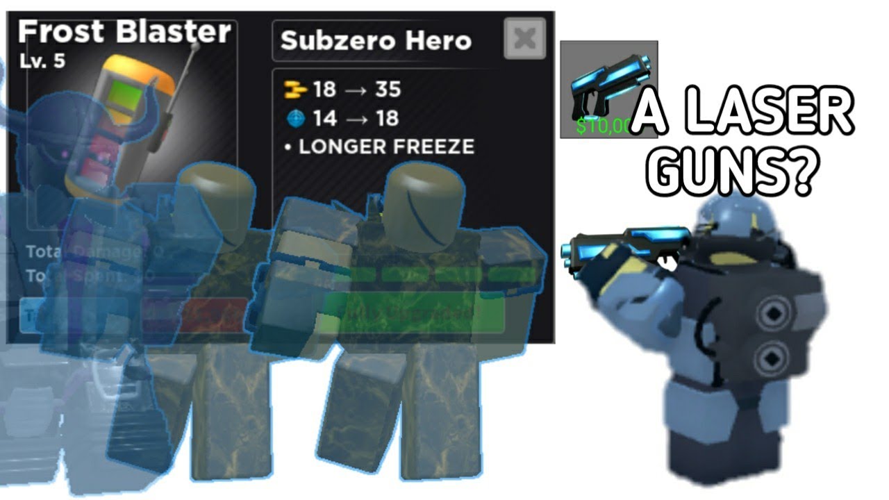 If Frost Blaster Had Ability (TDS MEMES) - Roblox - BiliBili