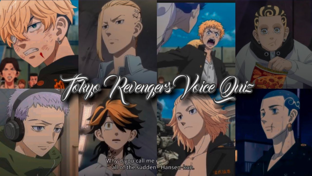 Tokyo Revengers Voice Quiz Pt 5 // Guess the Characters From their