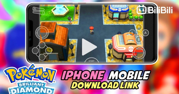 Real Pokemon Brilliant Diamond For Android Download & Gameplay 😱 - BiliBili