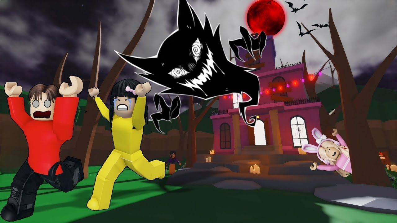 Yuta Dan Mio Bantu Orang Keluar Dari Rumah Angker Berhantu ROBLOX ...