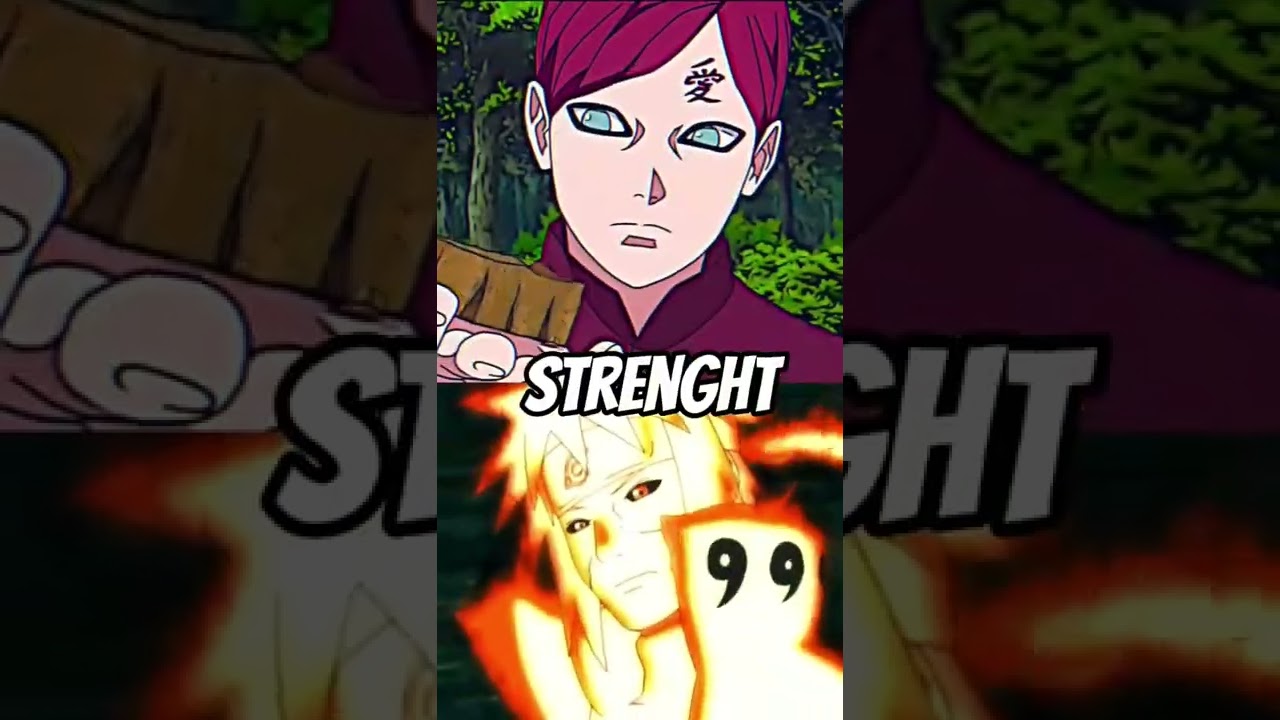 Who is strongest  Naruto vs Gaara - BiliBili