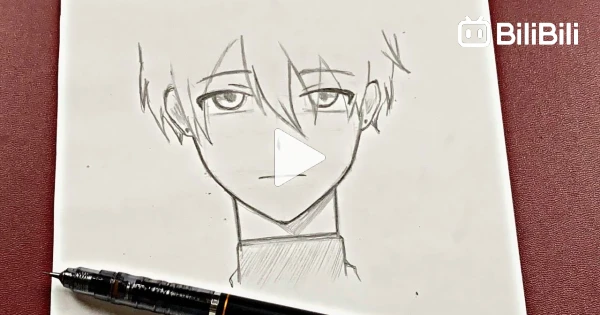 anime drawing boy