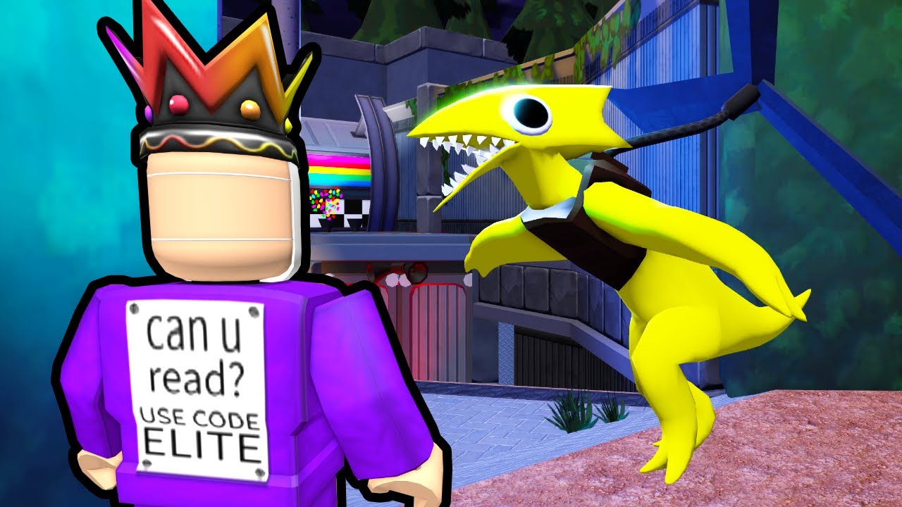 Roblox e Rainbow Friends - O Desafio