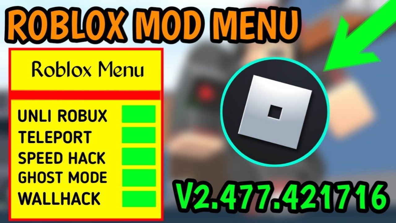 Roblox Mod Menu V2.529.366 With 87 Features UNLIMITED ROBUX 100