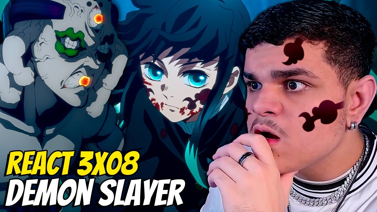 LUAS SUPERIORES VS TANJIRO E TOKITO! React Demon Slayer EP. 3 Temporada 3 -  KIMETSU NO YAIBA 