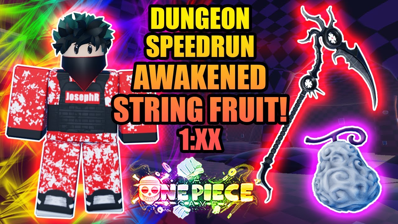 Awakened String Fruit Solo Aokiji Ice Raid Speedrun in A One Piece Game -  BiliBili