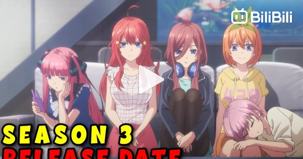 The Quintessential Quintuplets Season 3 Release Date Confirmed ! Anime in  2022 - BiliBili