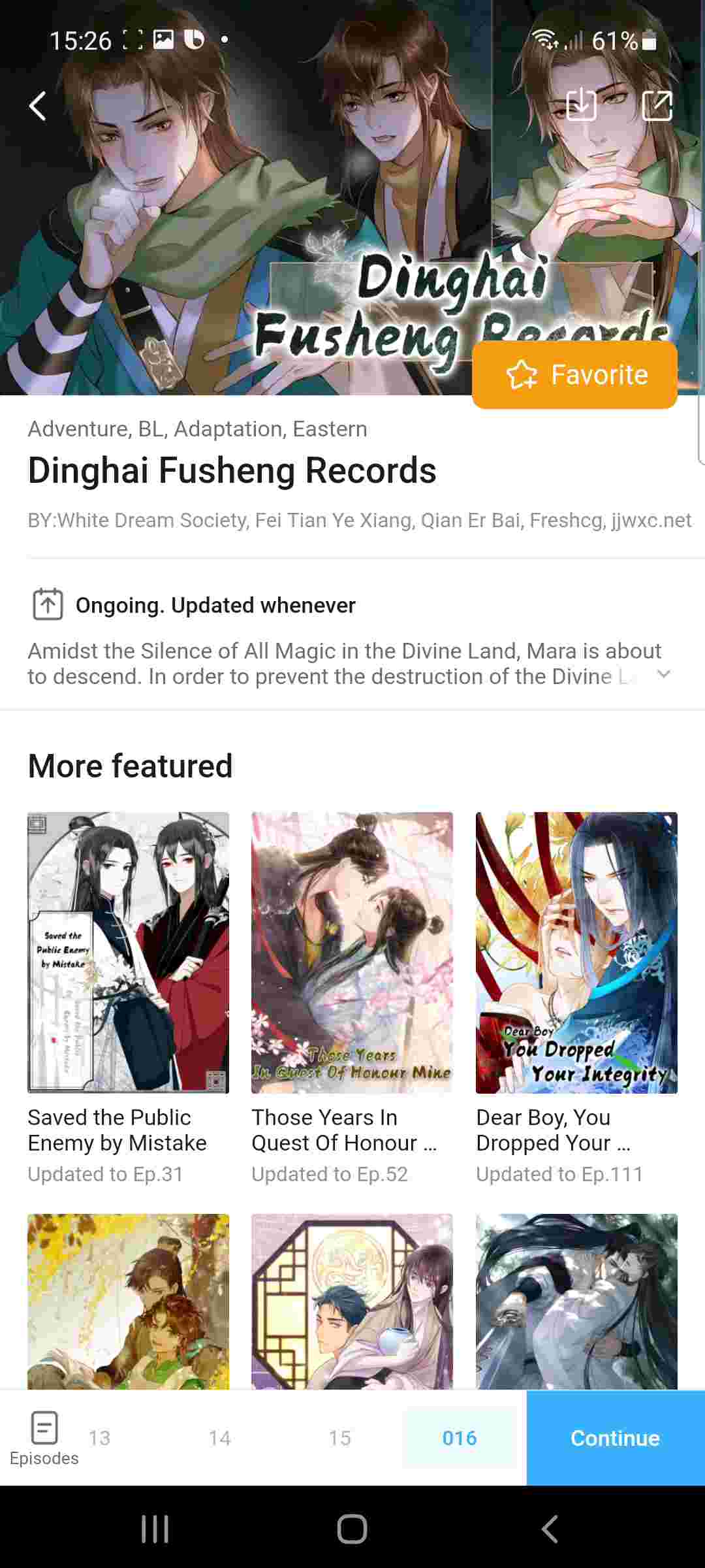 Zuihou de Zhaohuan Shi - Related Comics, Information, Comments - BILIBILI  COMICS