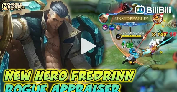 Fredrinn Mobile Legends , New Hero Fredrinn Best Build And Skill Combo - Mobile  Legends Bang Bang - BiliBili