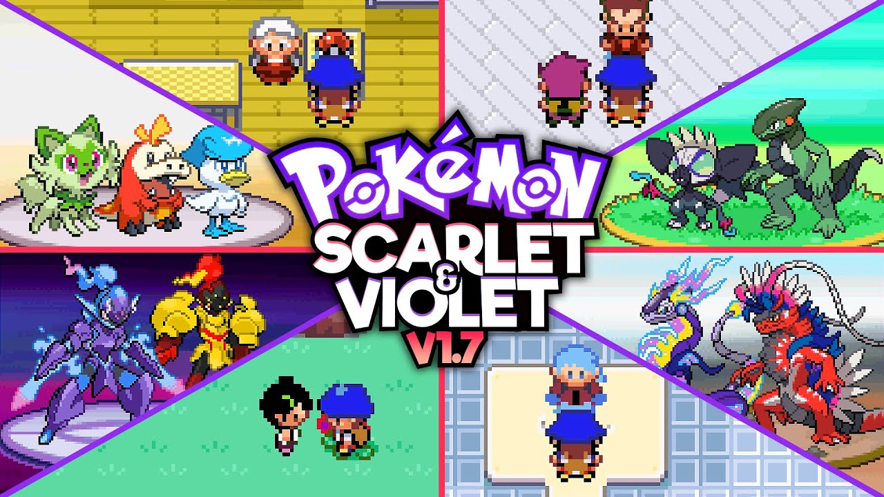 New Pokemon GBA Rom Hack 2022 With Gen 9 Stater, Pokemon Scarlet And Violet  GBA - BiliBili