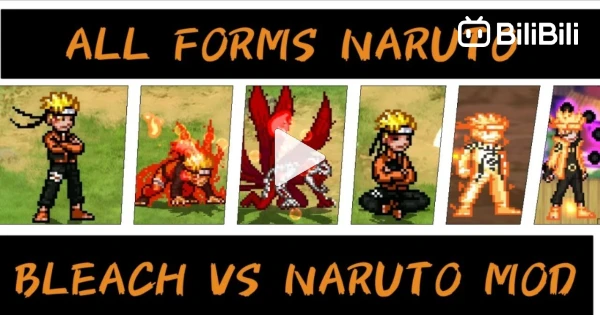 Jogue Bleach vs Naruto, um jogo de Naruto shippuden