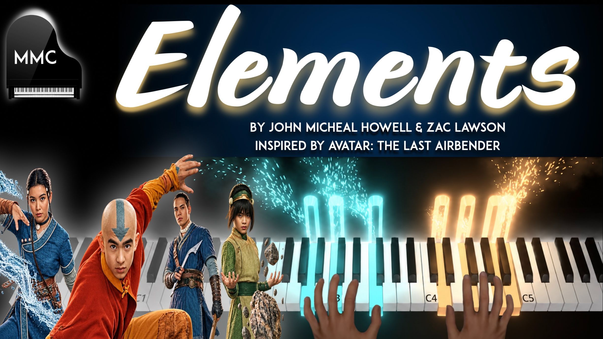 Elements by John Michael Howell & Zac Lawson piano cover/tutorial ...