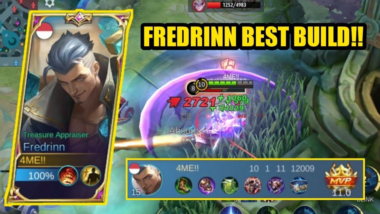 Fredrinn Mobile Legends , New Hero Fredrinn Best Build And Skill Combo - Mobile  Legends Bang Bang - BiliBili