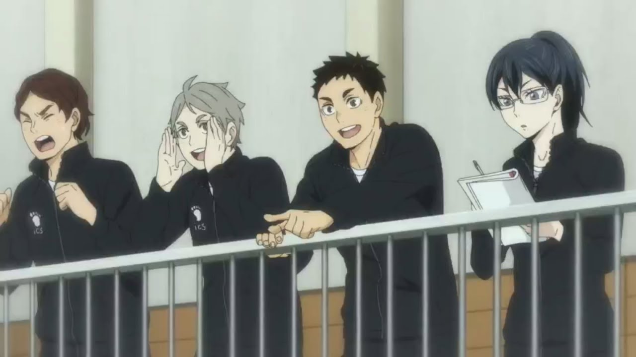 Karasuno 3rd Years BEST Moments Season 4 - HAIKYUU!! - BiliBili