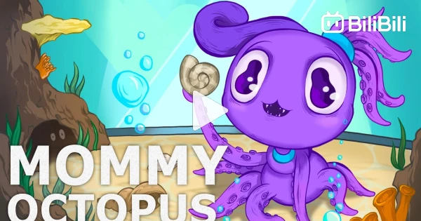 OCTOPUS Mommy Long Legs SAD BACK STORY - POPPY PLAYTIME PROJECT ANIMATION -  BiliBili