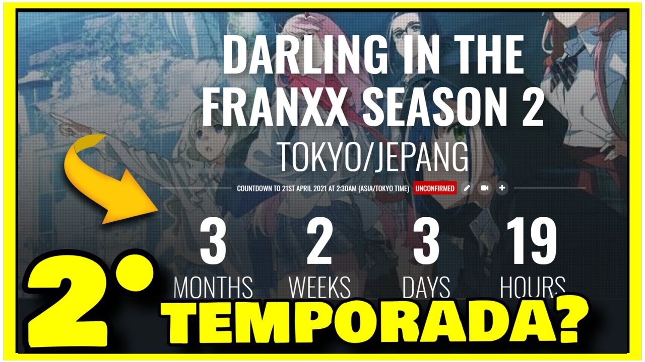 DARLING IN THE FRANXX 2 TEMPORADA! - Vai ter 2 temporada? 